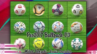 Download PES 2017 Ballpack v.3