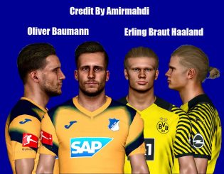 PES 2017 Bundesliga Facepack by Amirmahdi