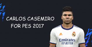 PES 2017 Carlos Casimiro Face by Amirmahdi