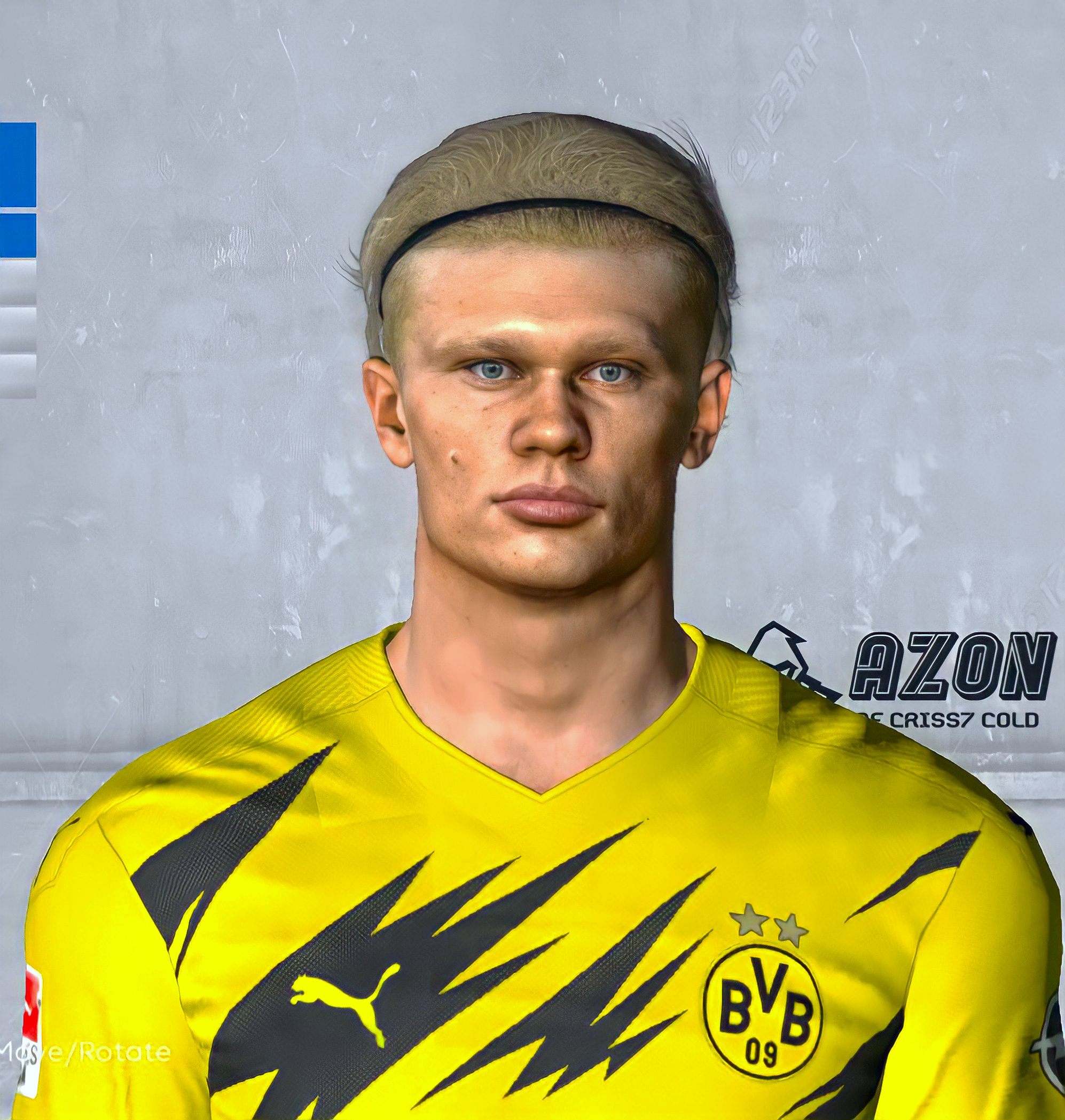 PES 2017 Erling Haaland Face By NL44 • PESPatchs