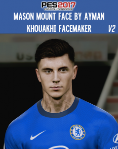 PES 2017 Mason Mount Face