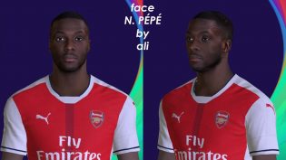 Download PES 2017 Nicolas Pépé Face