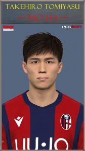 Download PES 2017 Takehiro Tomiyasu Face