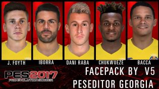 PES 2017 Villarreal Facepack