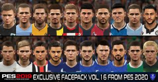 Download Facepack Vol. 16 For PES2020