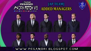 PES 2020 Added Managers For AP20 V9