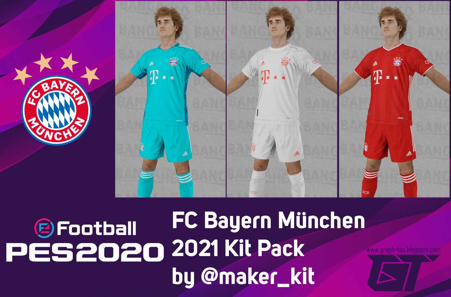 Download Bayern 2021 Kit For PES2020