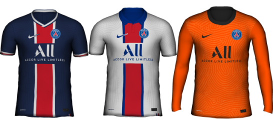 Download PES 2020 PSG 20-21 Kits