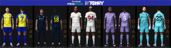 PES 2021 Al-Nassr FC Kit Pack 2023