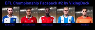 PES 2021 EFL Championship Facepack