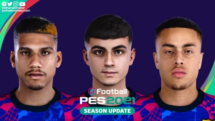 PES 2021 Exclusive Barcelona Facepack by Yeshua Facemaker