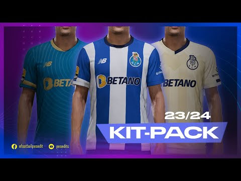 PES 2021 FC Porto Kit Pack Season 2023/24