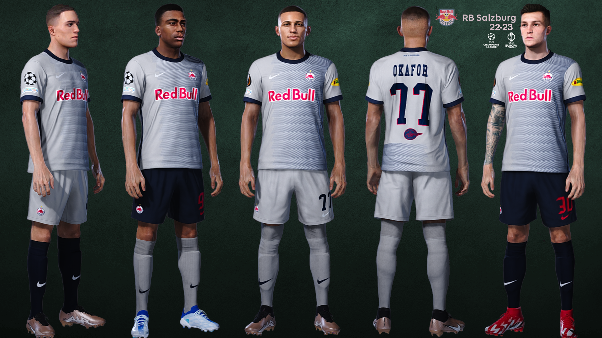 FC Red Bull Salzburg 2022 - 23 Kits Pack