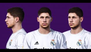 PES 2021 Federico Valverde Face