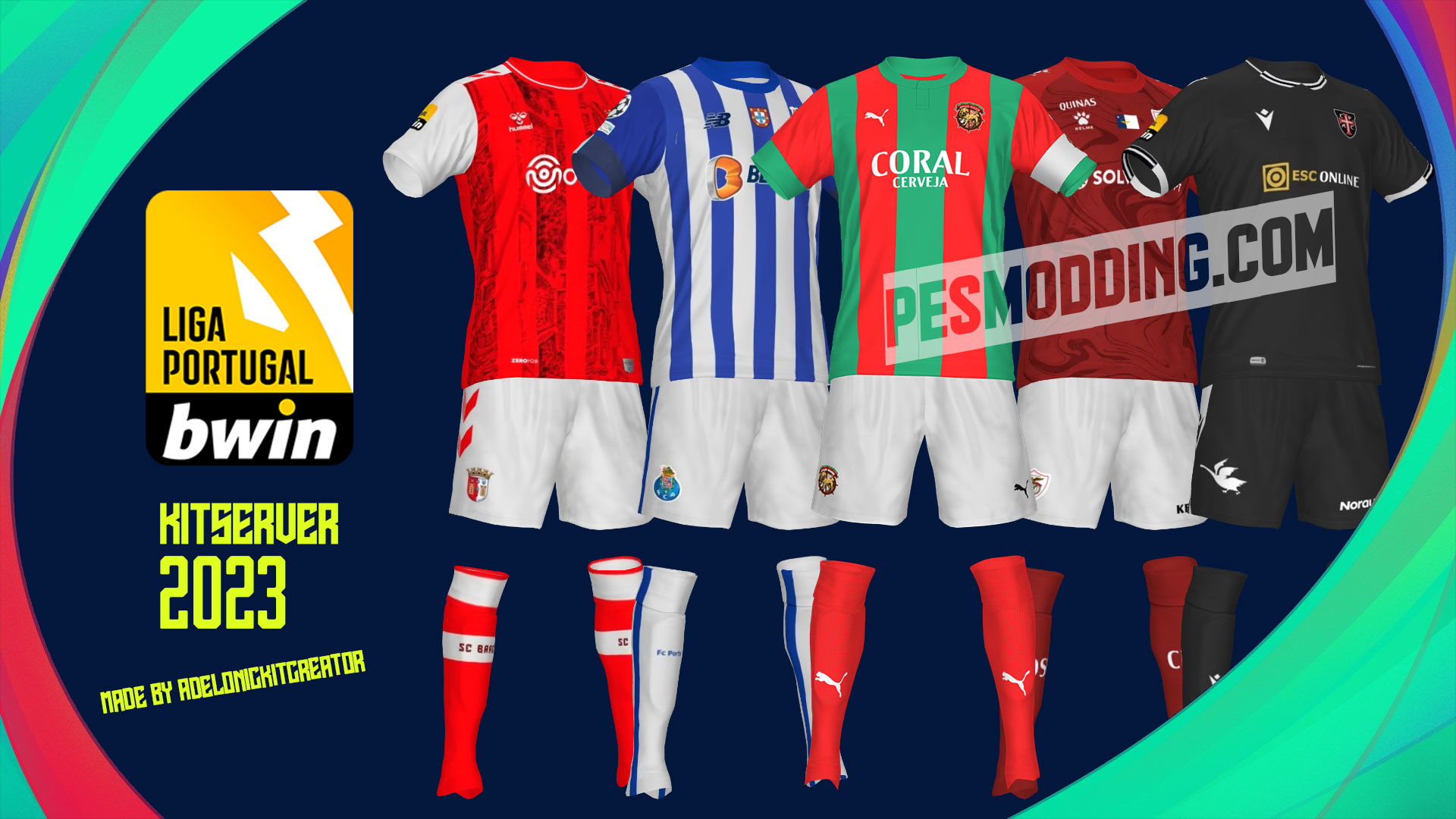 PES 2021 Full Liga Portugal Bwin Kit Pack 2023