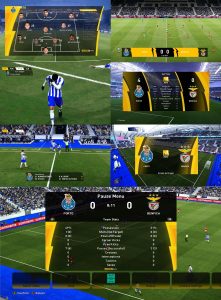 PES 2021 Liga Bwin Scoreboard