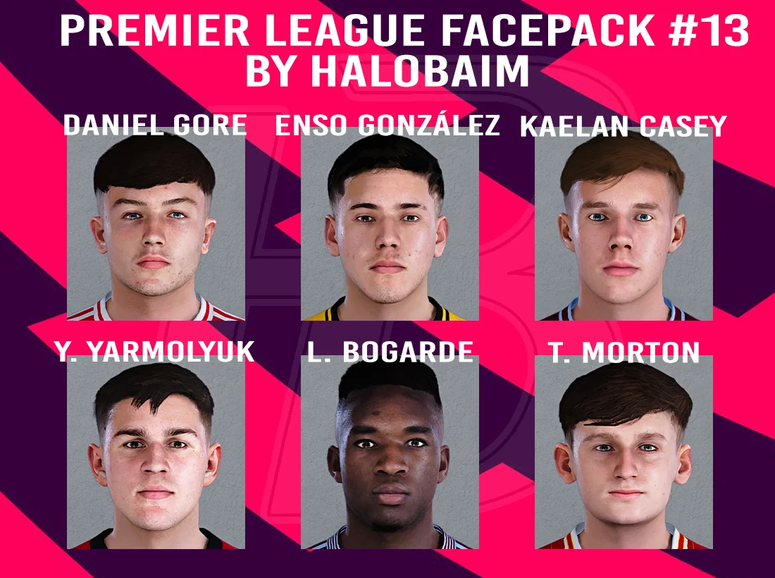 PES 2021 PREMIER LEAGUE FACEPACK #13 by Halobaim