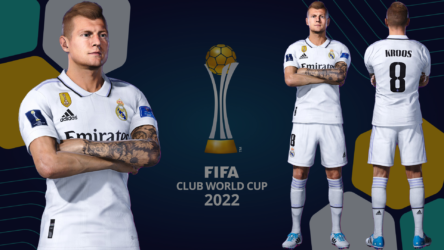 PES 2021 Real Madrid CF Kits Pack Update 2023 (World Champions Badge)