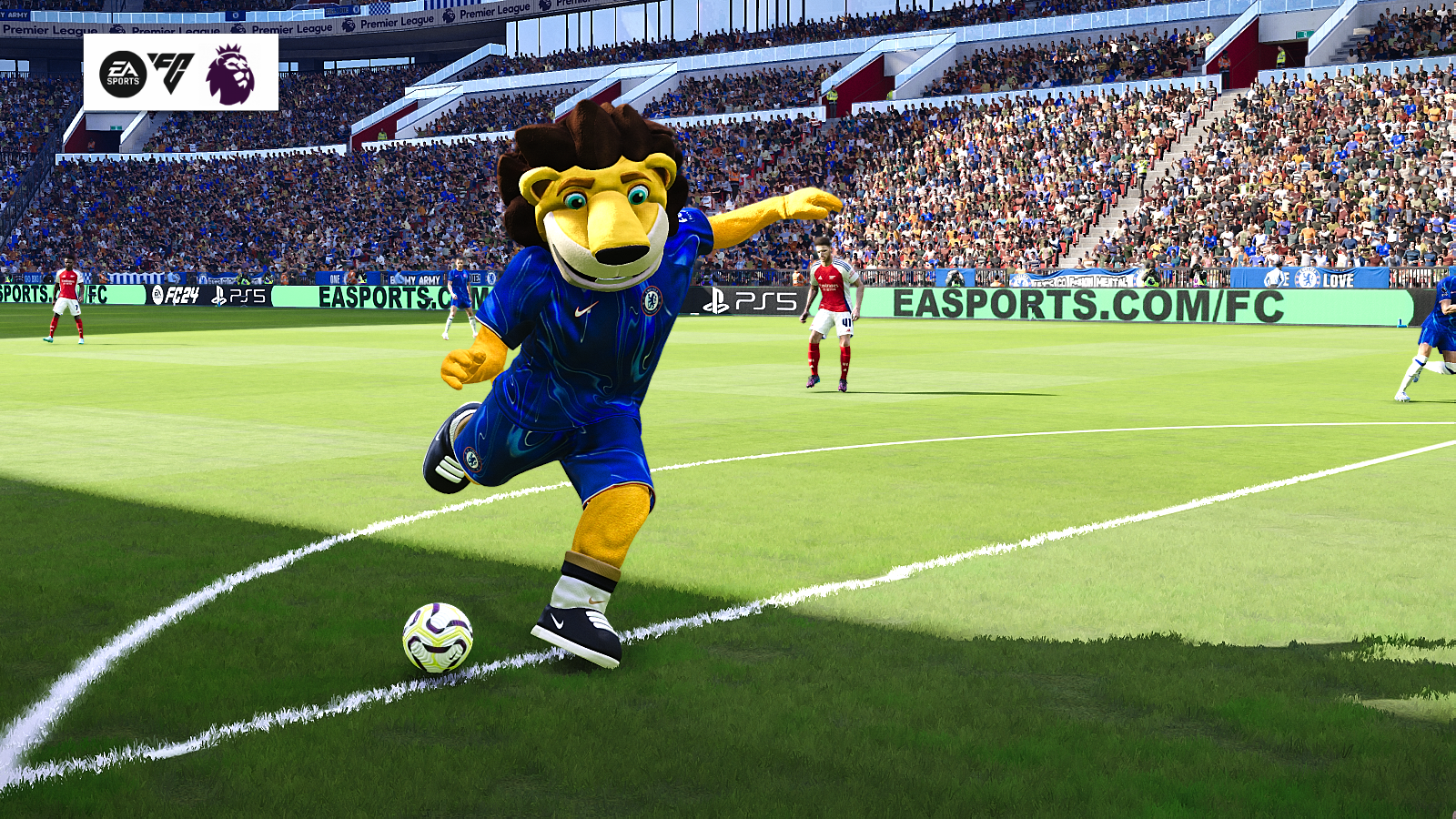 PES 2021 Stamford Chelsea Mascot Goal Celebration