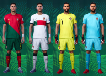 PES 2021 Ultra High-resolution - Portugal 2022 World Cup Kitpack