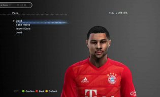 Download PES2013 Serge Gnabry Face