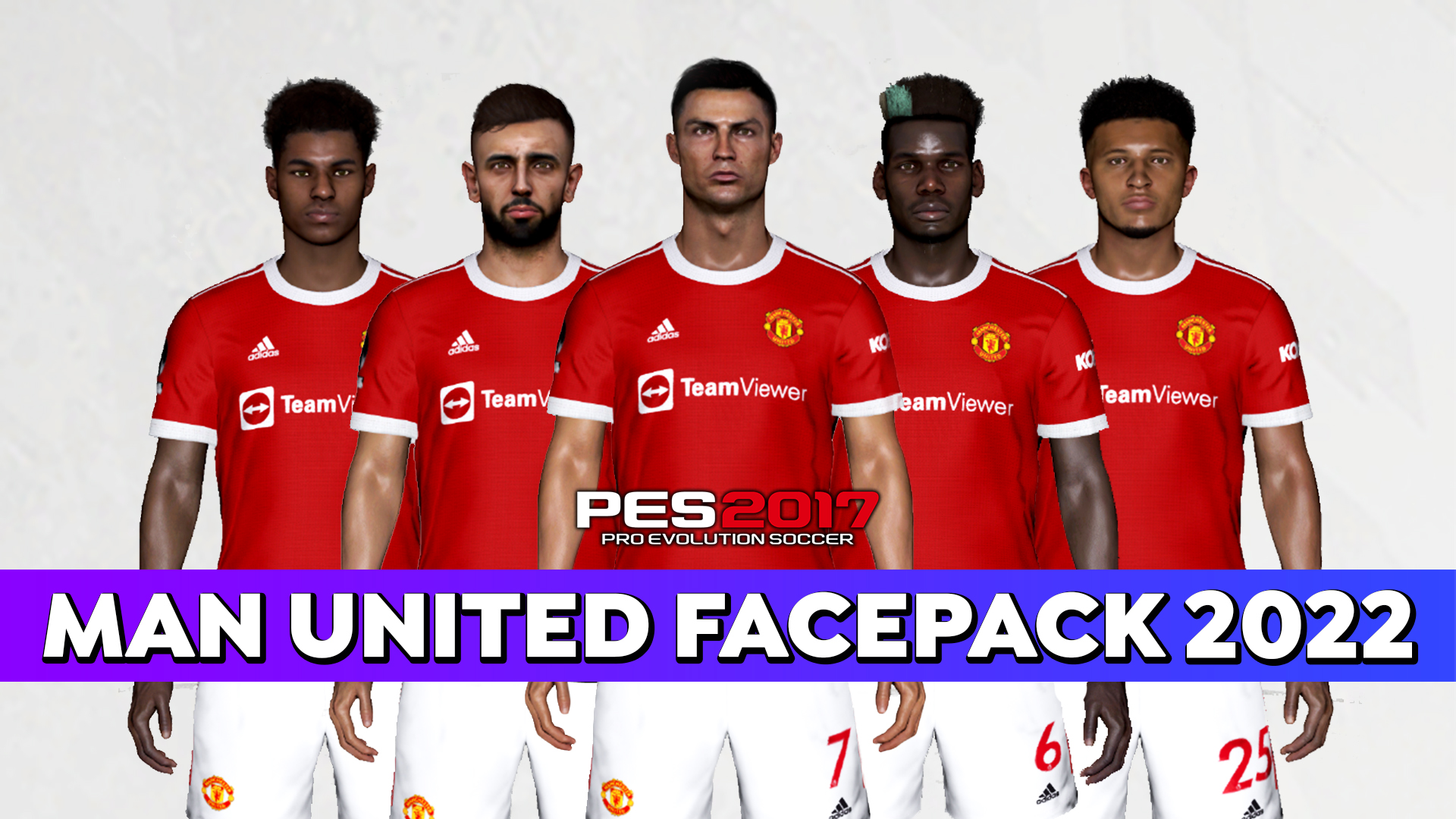 Manchester united best sale kits pes 2017