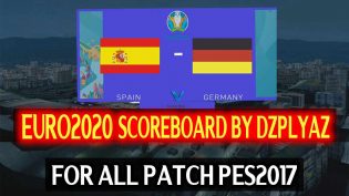 Download EURO2020 Scoreboard PES2017