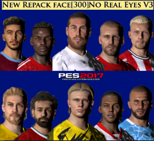 PES2017 New Facepack Look V3 2021