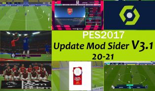 PES2017 New Mods Sider Season 2021