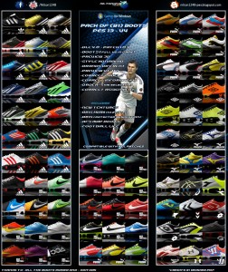 Pack of (81) Boots Pes 13 - V4 Full HD