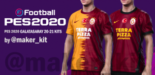 Download Galatasaray 2021 Kits For PES2020