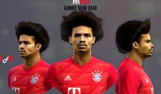 Pes 2013 Leroy Sane Update face