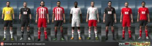 Sivasspor 2010-2011 Kits